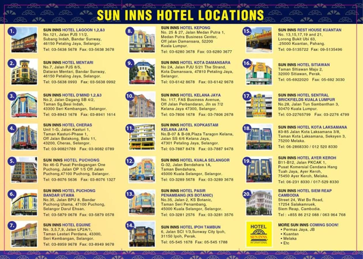 Sun Inns Hotel Ayer Keroh Ngoại thất bức ảnh